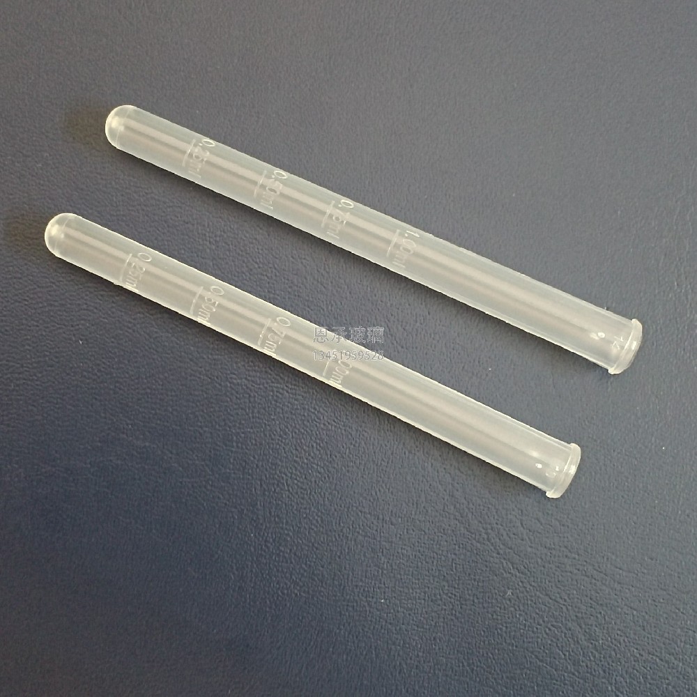 7*88mm 圓頭塑料刻度滴管  產品編號：SZDP-88R-1