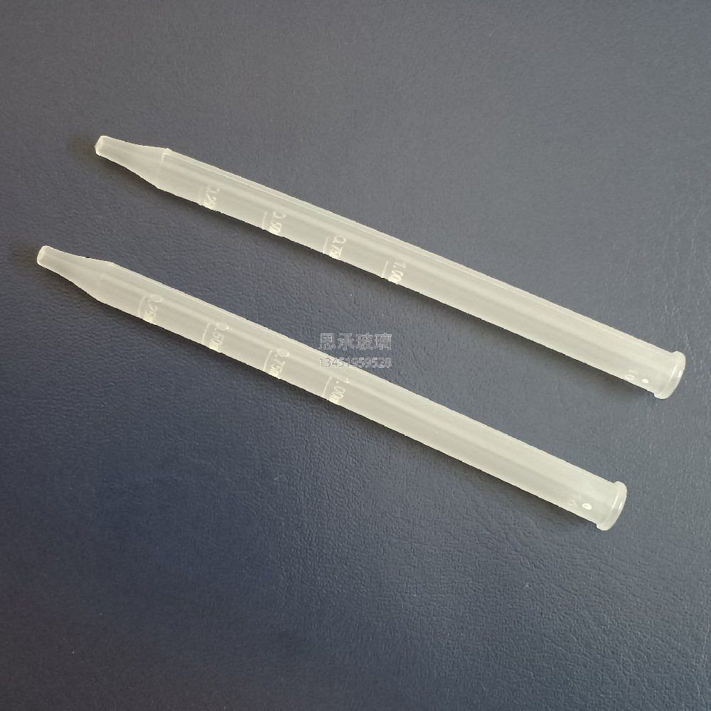 7*108mm 尖頭塑料刻度滴管  產品編號：SZDP-108-1